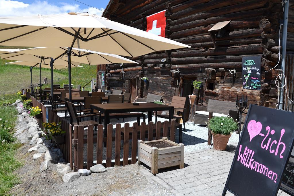 Gasthaus Alpina Tschappina Dış mekan fotoğraf